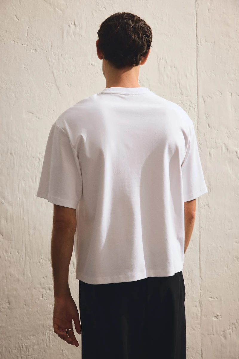 T-shirt carré ample