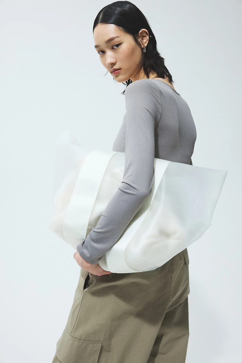 Long-Sleeved Thong Bodysuit