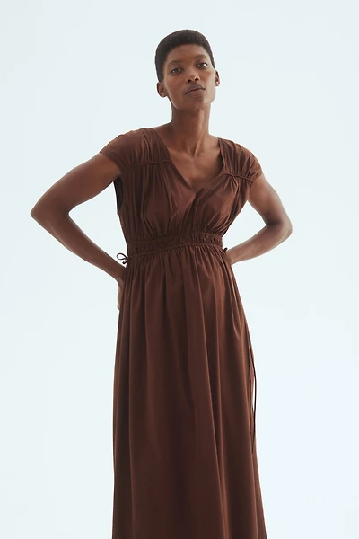 MAMA V-Neck Dress