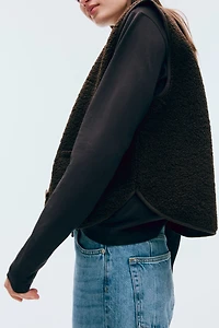 Veste sans manches en polar