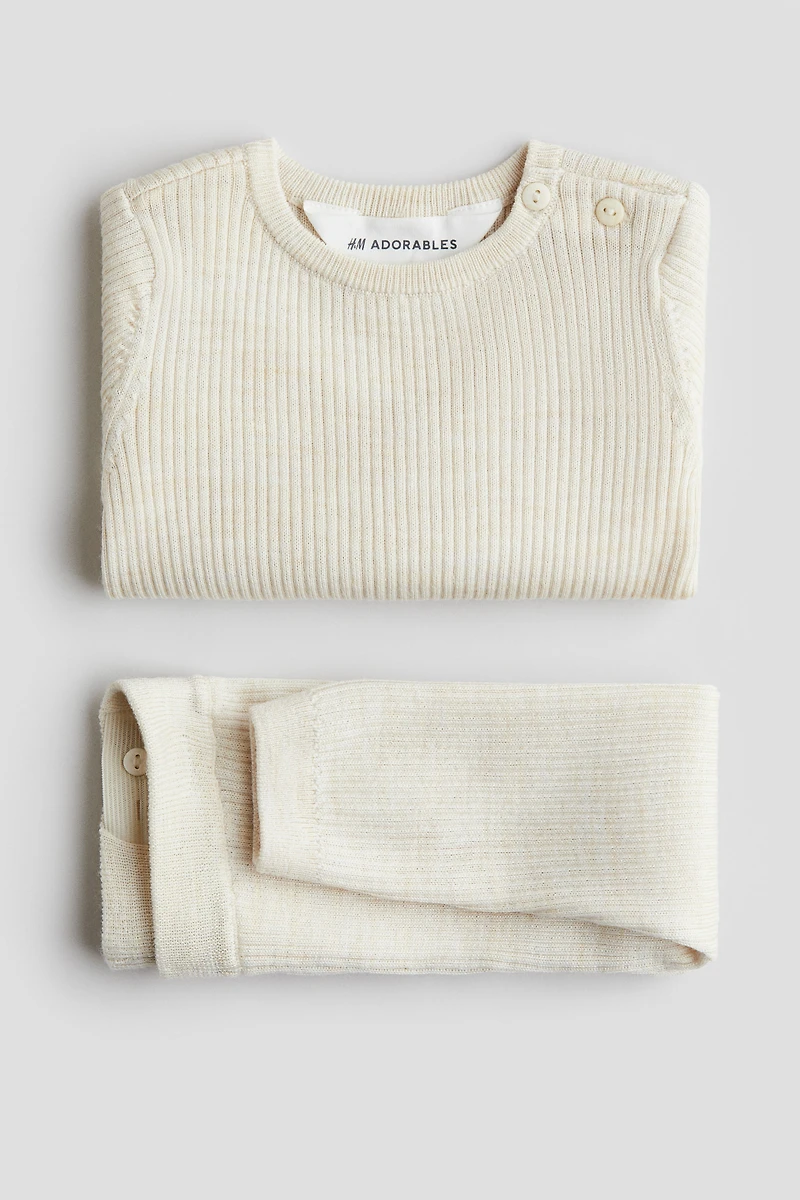 2-piece Merino Wool Set