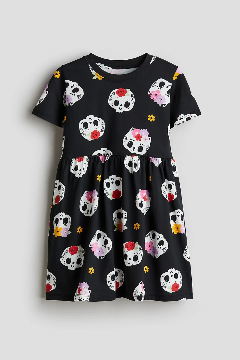 Printed Cotton Dress