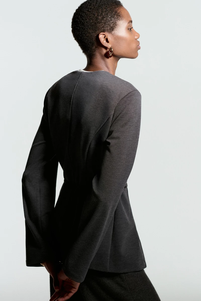 Ponte Blazer with Belt