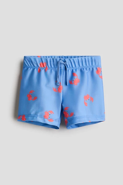 Printed Swim Trunks