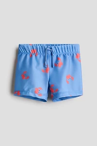 Printed Swim Trunks