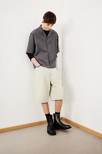 Loose-Fit Seersucker Resort Shirt