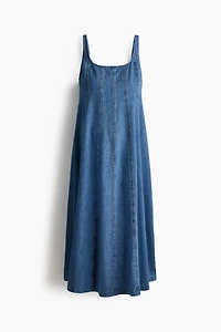 MAMA Denim Midi Dress