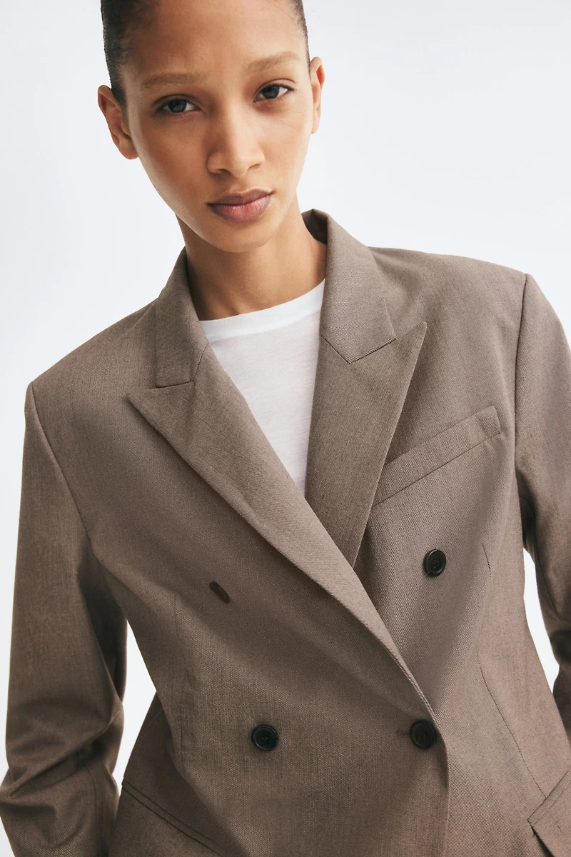 Double-Breasted Blazer