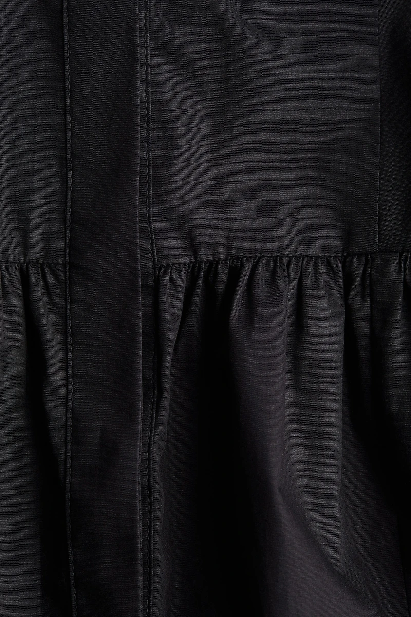 Tie-Belt Shirt Dress