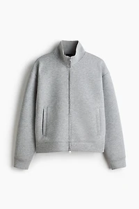 Loose-Fit Scuba Track Jacket