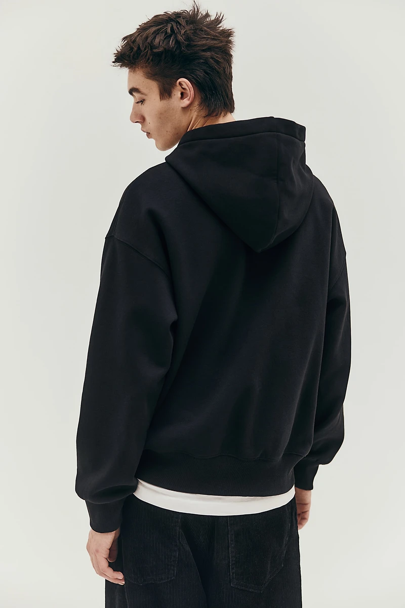 Oversized Fit Printed Hoodie