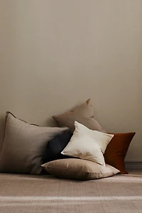 Housse de coussin en velours