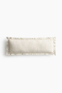 Rectangular Linen-Blend Cushion Cover