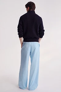 Loose-Fit Tailored Pants