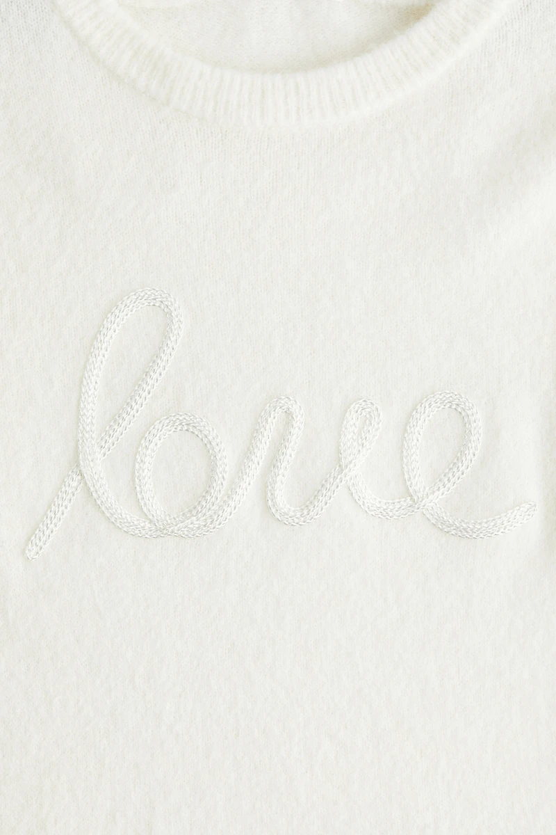 Chandail avec appliqué