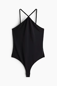Crêpe Thong Bodysuit