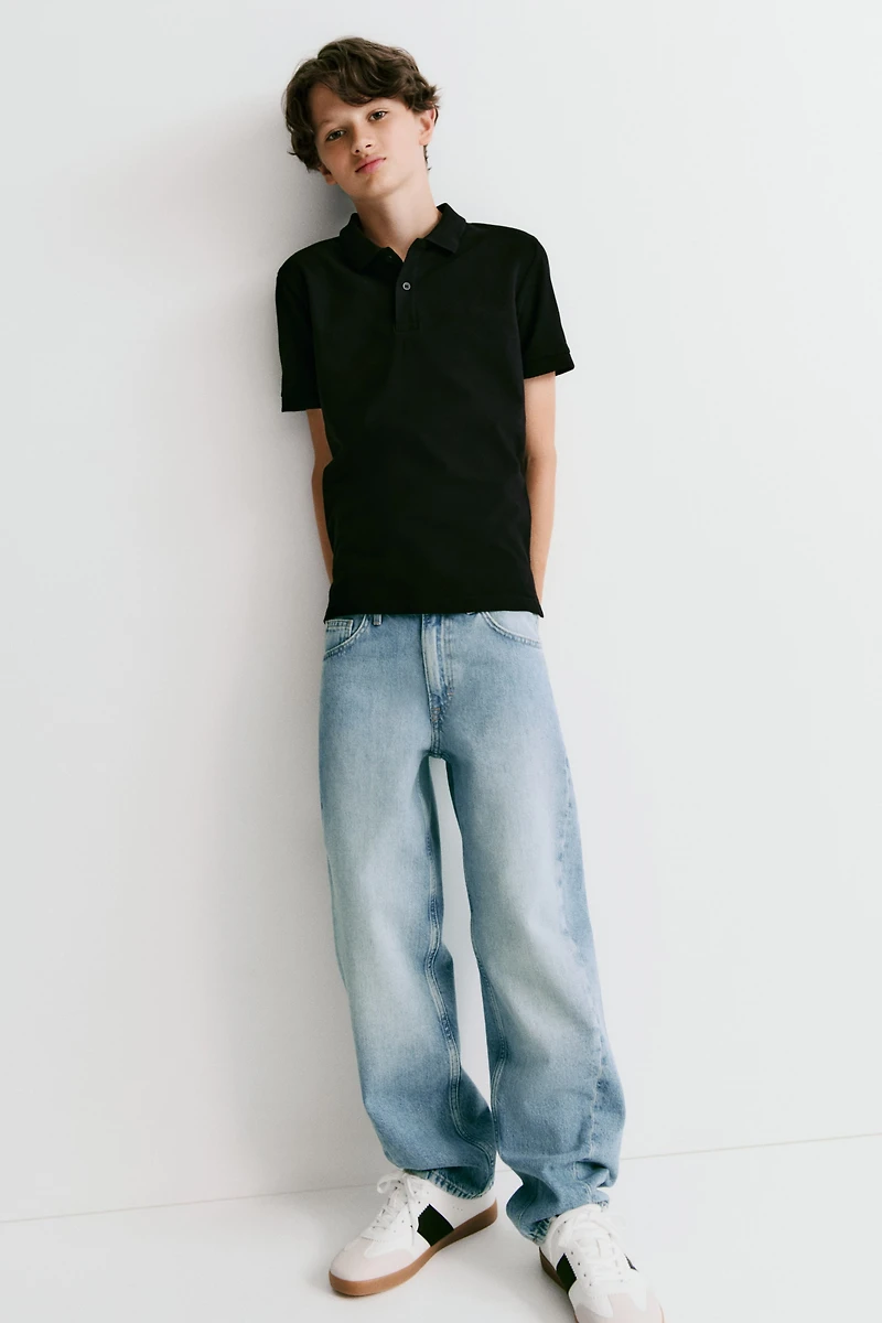 Cotton Piqué Polo Shirt