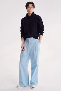 Loose-Fit Tailored Pants