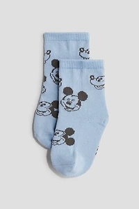 Lot de 3 paires chaussettes à motif