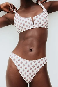 Bas de maillot échancré