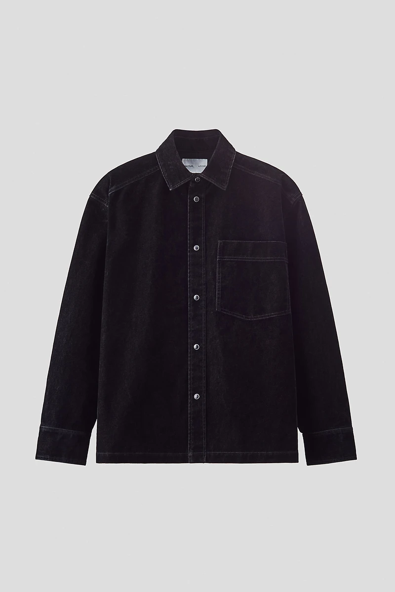 Brushed Twill Overshirt