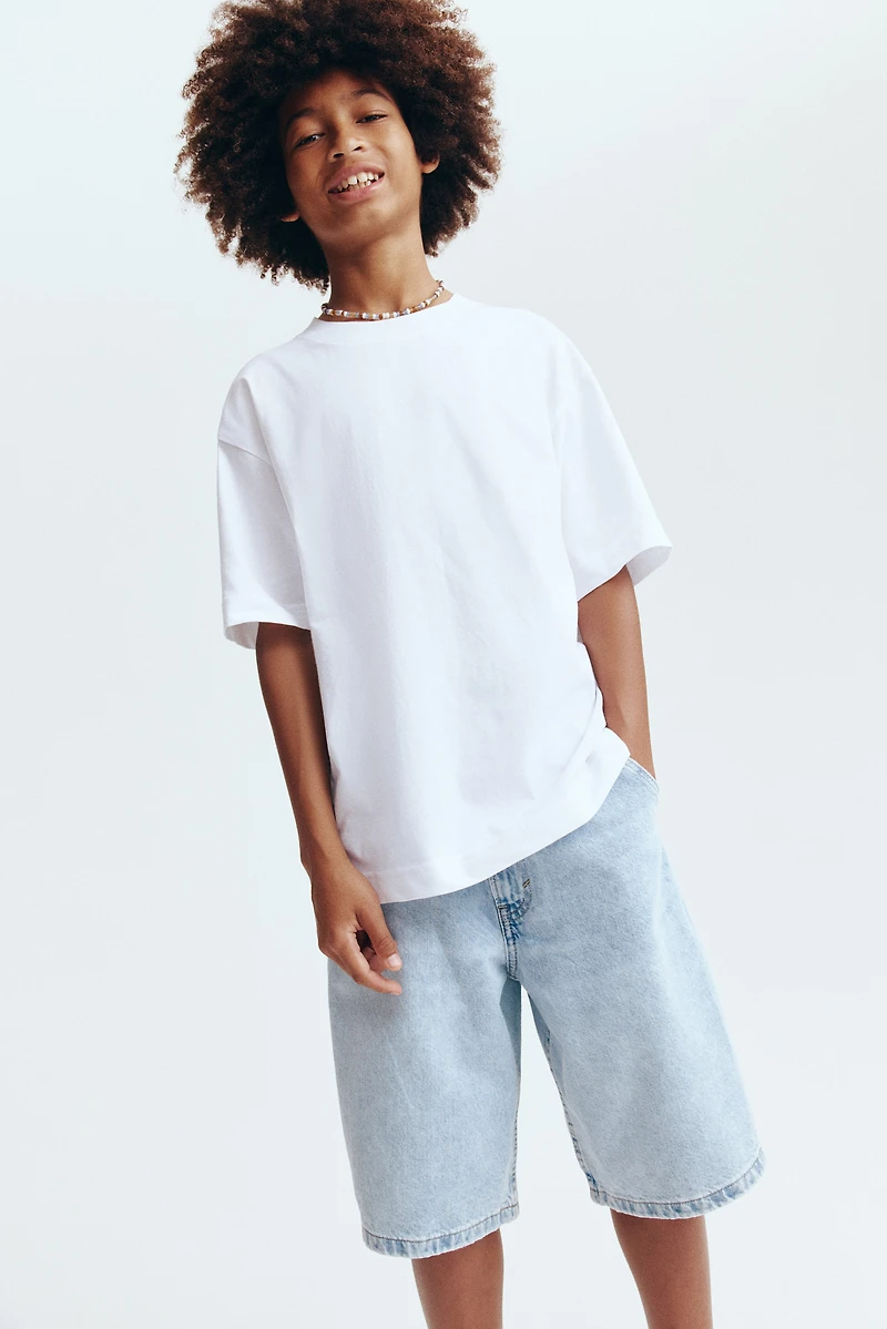 Denim Carpenter Shorts