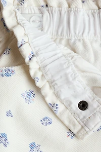 Printed Twill Shorts