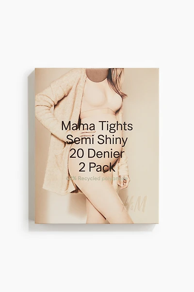 MAMA 2-Pack Tights 20 Denier