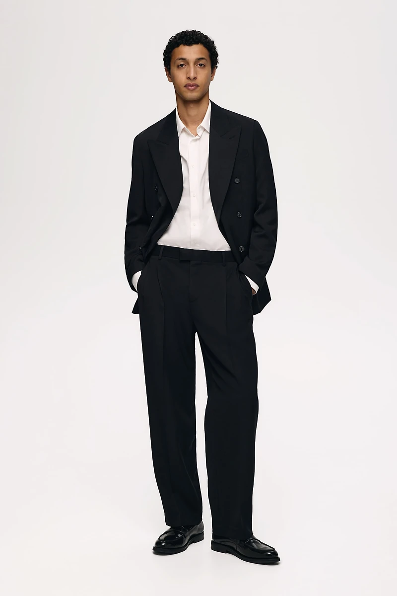 Relaxed-Fit Suit Pants