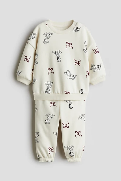 2-piece Printed Sweatsuit