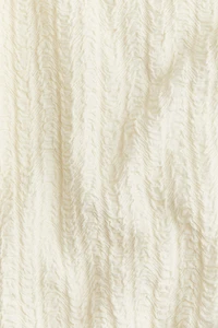 Pantalon large et texturé