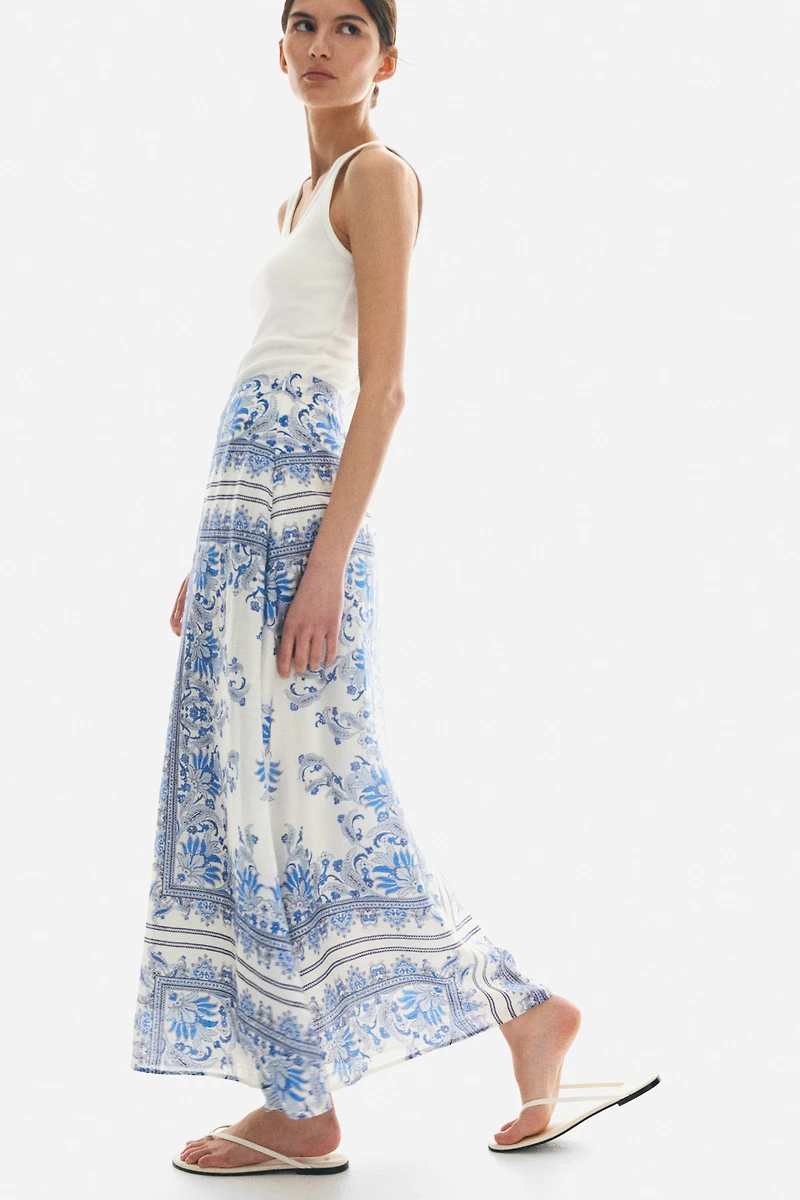 Jupe maxi volumineuse