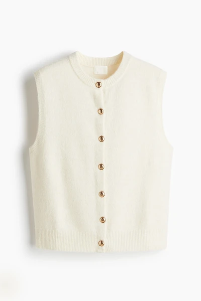 Fine-Knit Vest