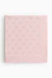 Cotton Pointelle Baby Blanket