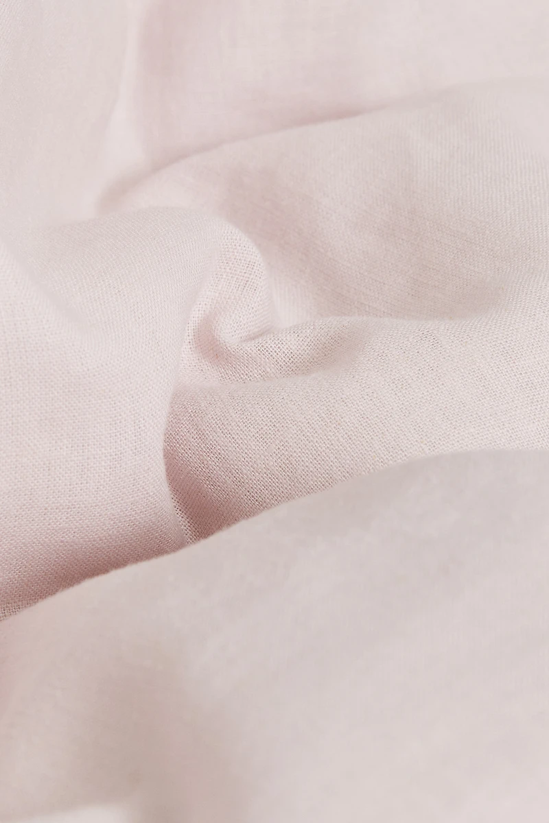 Linen-blend King/Queen Duvet Cover Set