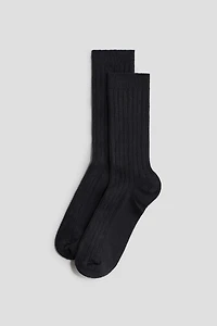 4-pack Rib-Knit Socks