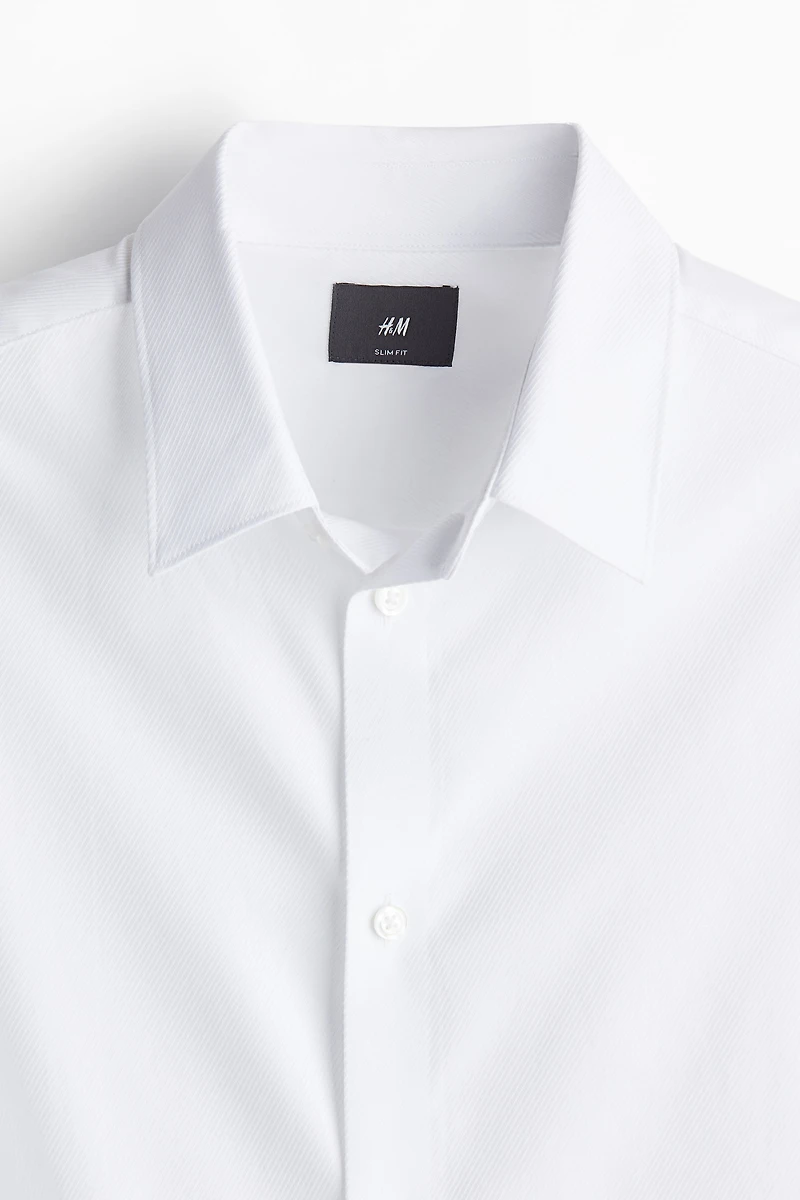 Chemise Coupe près du corps en coton pima