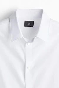 Chemise Coupe près du corps en coton pima