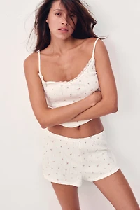 Cotton Pointelle Pajamas