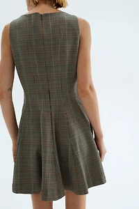 Dress with Flared Skirt