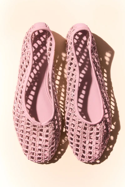 Ballerines en paille