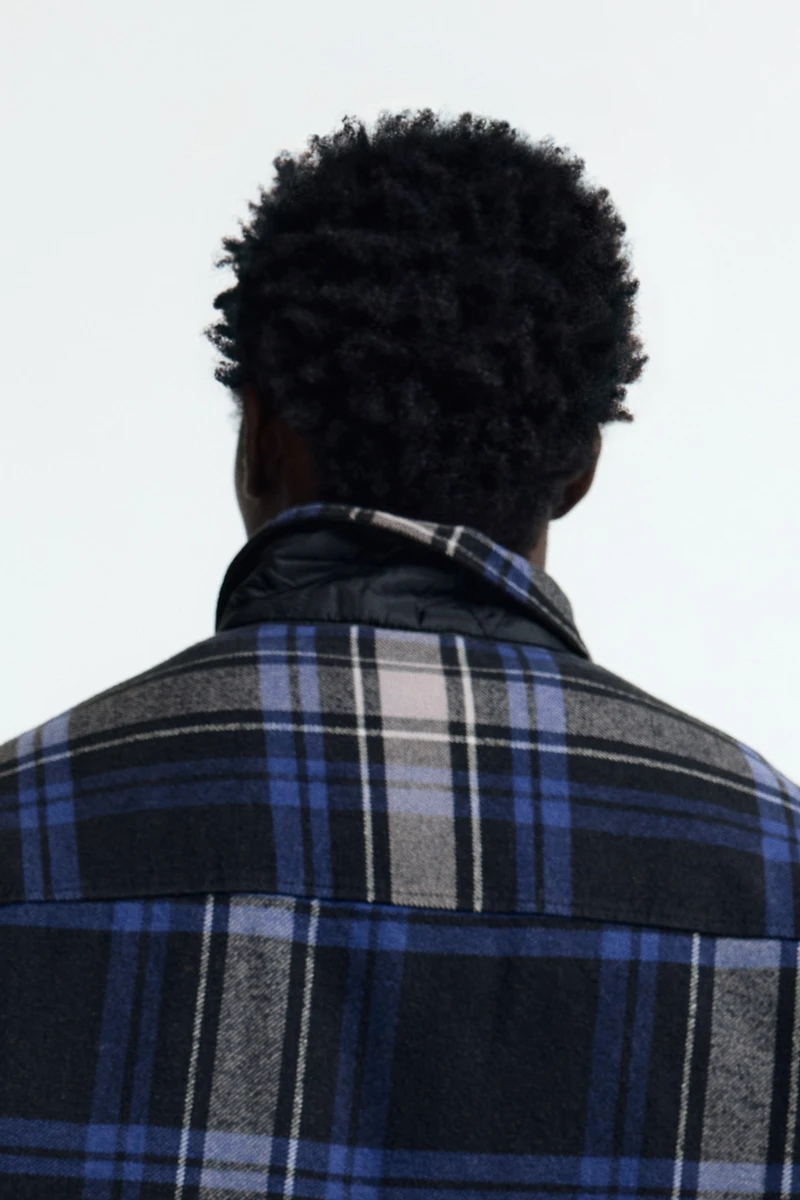 Oversized Flannel Overshirt