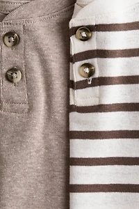 2-Pack Henley T-Shirts