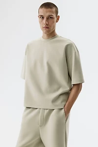 Oversized-Fit Scuba T-Shirt