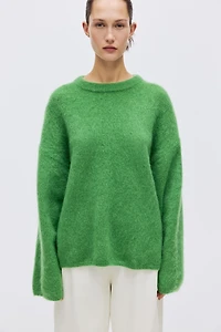 Oversized Mohair-Blend Sweater