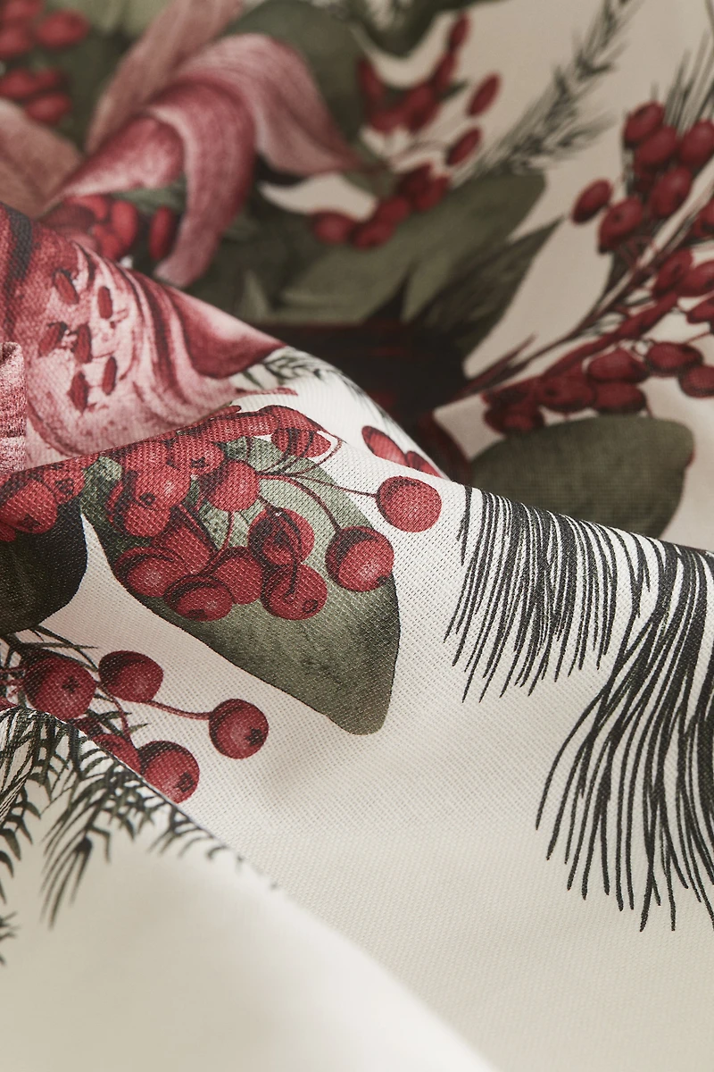 Round Cotton Tablecloth