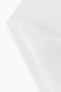 Rideau de douche en lin mélangé