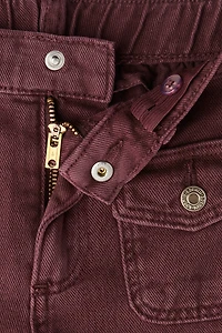 Jean à jambes larges