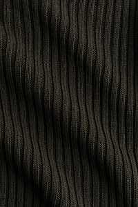 Chandail en tricot côtelé avec encolure bateau