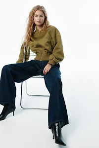 Loose-Fit Wide Regular Jeans